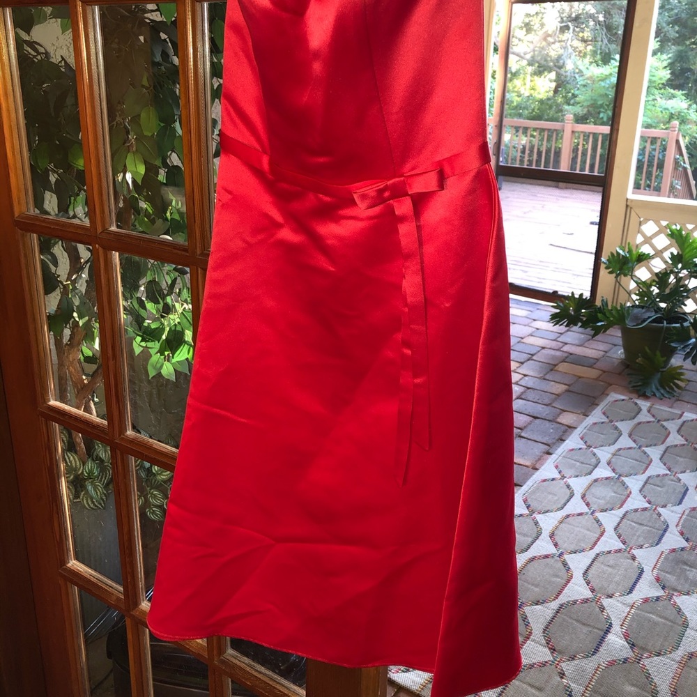 Red Holiday dress